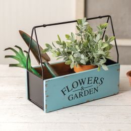 Flowers & Garden Toolbox Caddy