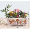 Outdoor Indoor Decor Ceramic Flower Container Pots Mini Planters-A02