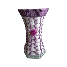 Simple Artificial Flowers Rattan Vase For Home / Office / Hotel / Garden -A1
