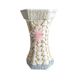 Simple Artificial Flowers Rattan Vase For Home / Office / Hotel / Garden -A2
