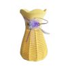 Simple Artificial Flowers Rattan Vase For Home / Office / Hotel / Garden -A8