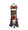 Featured Monster Facial Makeup Wind Chime Vintage Bar Wall Decor ORANGE