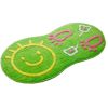 Creative Fashion Lovely Smiling Non-slip Fuzzy Doormats Rugs Green 14.9"*28"