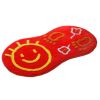 Creative Fashion Lovely Smiling Non-slip Fuzzy Doormats Rugs Red 14.9"*28"
