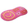 Creative Fashion Lovely Smiling Non-slip Fuzzy Doormats Rugs Pink 14.9"*28"