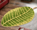 Creative Home Decor Green Leaf Doormat 40 By 60 CM